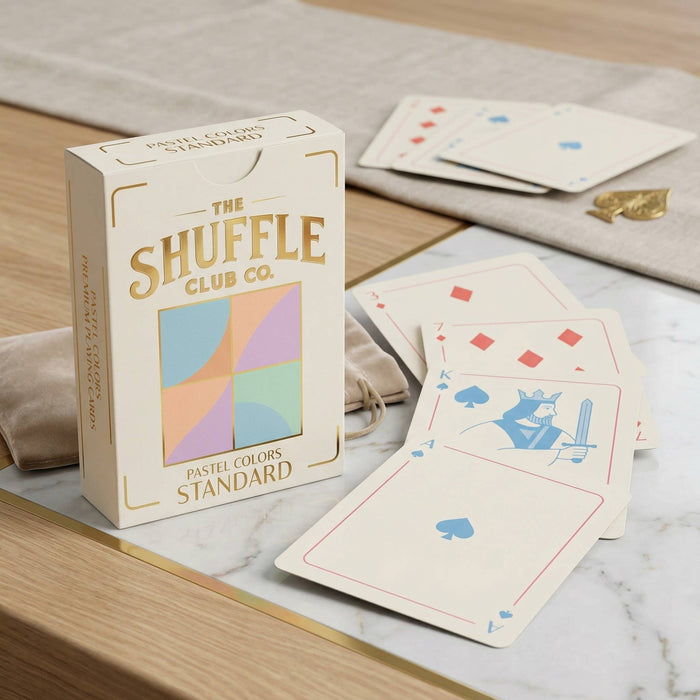 Pastel Colors Deck of Playing Cards