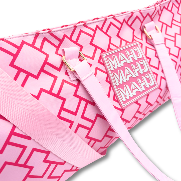 MAHJONG TOTE BAG  |  Pink
