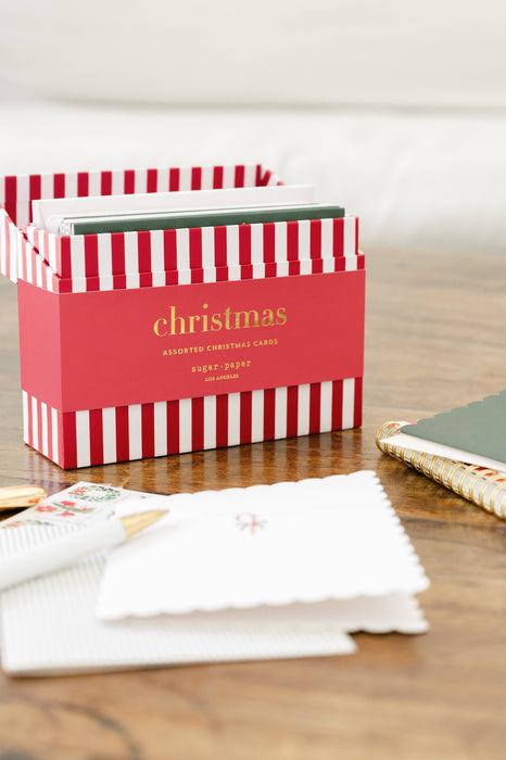 Christmas Card Set| 12 Assorted Greeting Cards