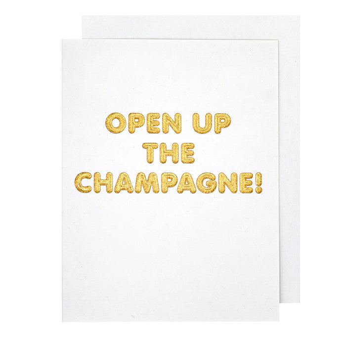 Open Up the Champagne Card