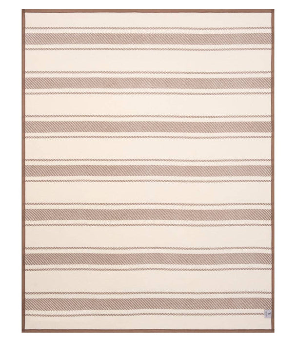 Dockside Stripe Sepia Blanket Original