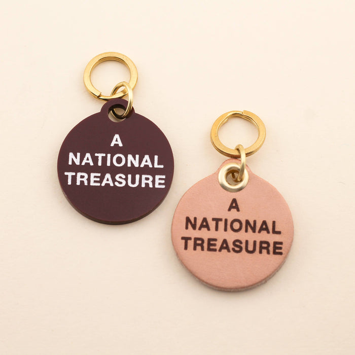 A National Treasure Pet Tag