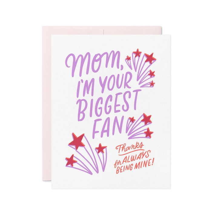 Mom’s Biggest Fan Card