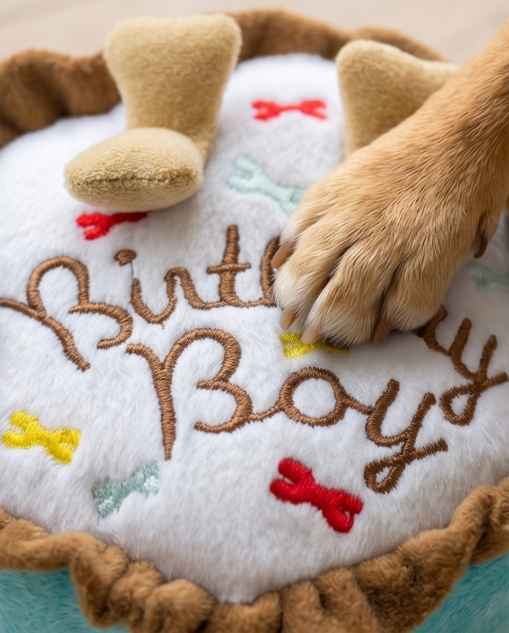 Mini Birthday Boy Dog Toy