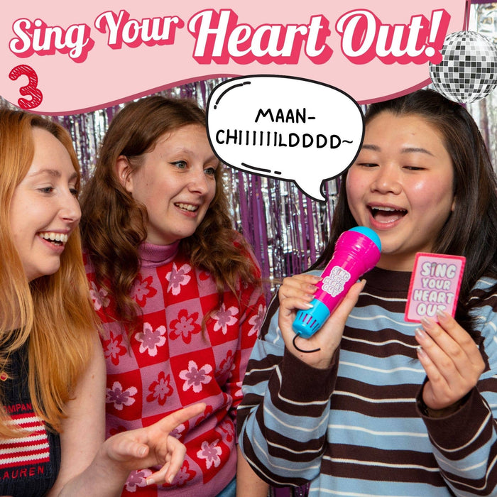 Sing Your Heart Out Party Game | TS Songs & More