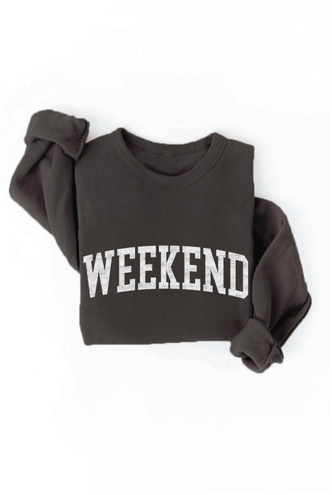 Black WEEKEND Sweatshirt