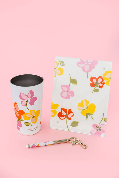 Spring Pansies Key Fob Pen