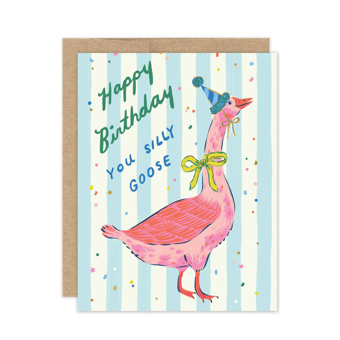 Silly Goose Birthday Card