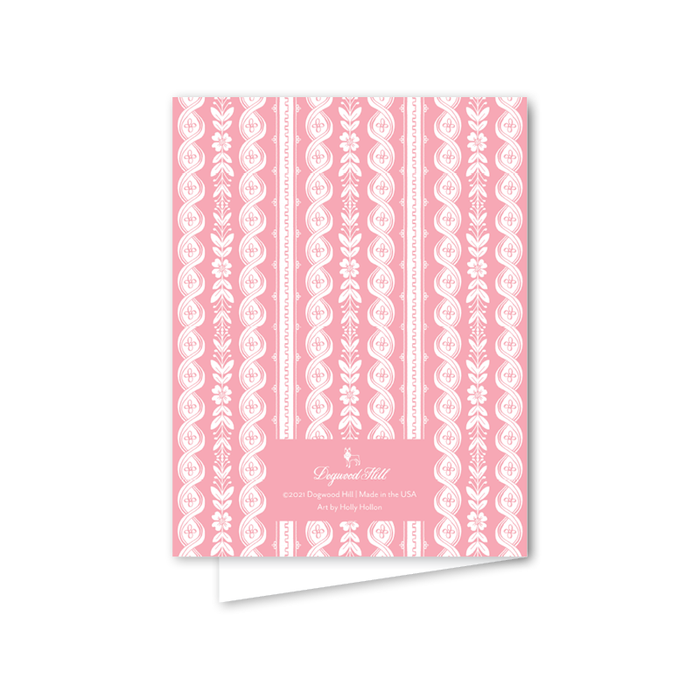 Neoclassic Cross Card | Pink