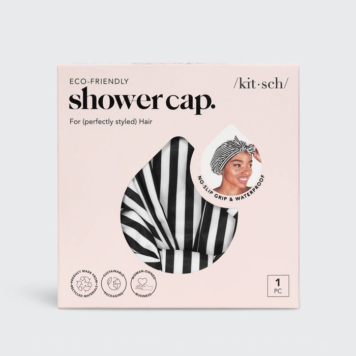 Luxury Shower Cap | Stripes