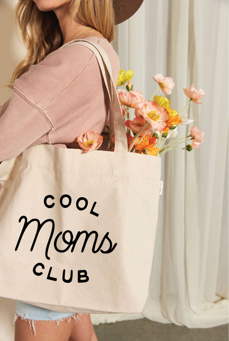 Cool Moms Club  Canvas Tote