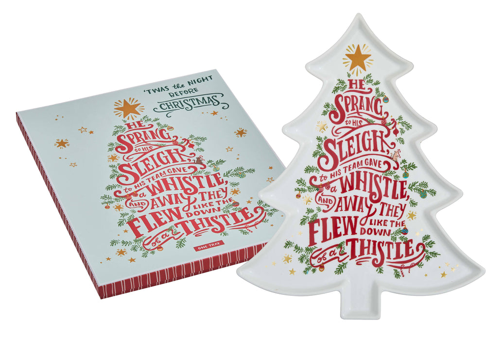 `Twas the Night Before Christmas Tray Tree
