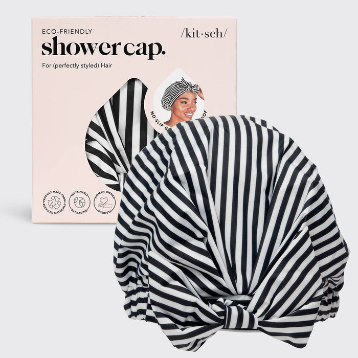 Luxury Shower Cap | Stripes