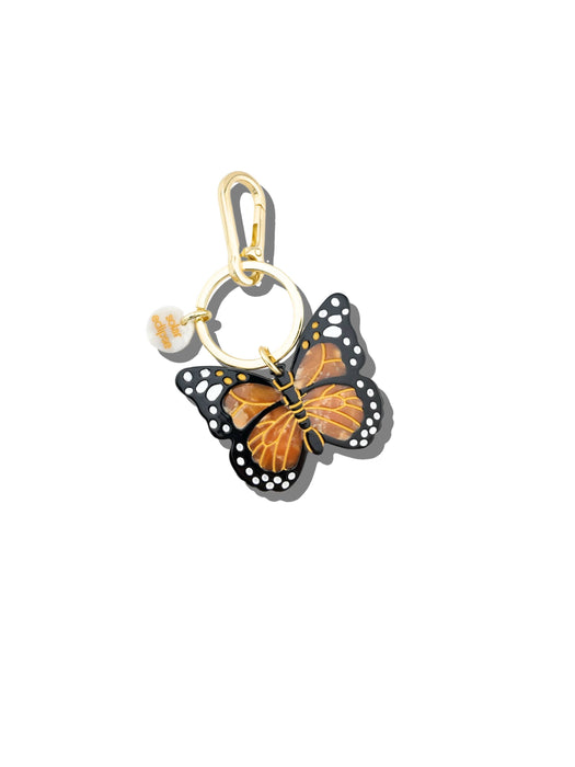 Monarch Butterfly Bag Charm/Keychain