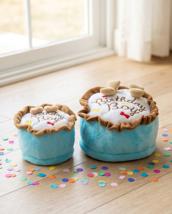 Mini Birthday Boy Dog Toy