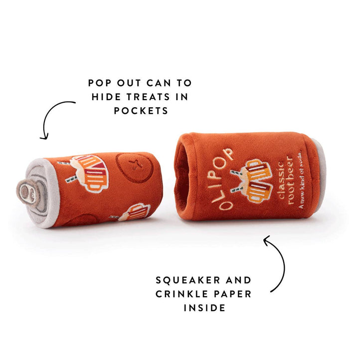 OLIPOP x TFD Root Beer Interactive Dog Toy