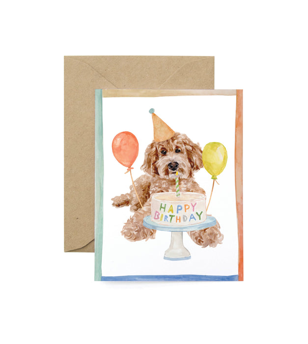 Birthday Dog Card
