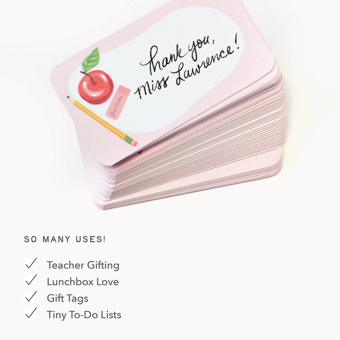 Teacher Apple Pocket Notes