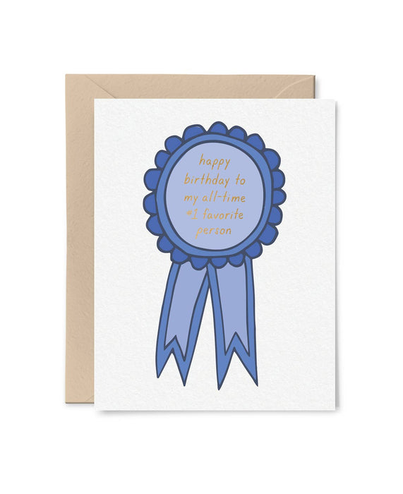 Happy Birthday to All-Time Favorite Person Card