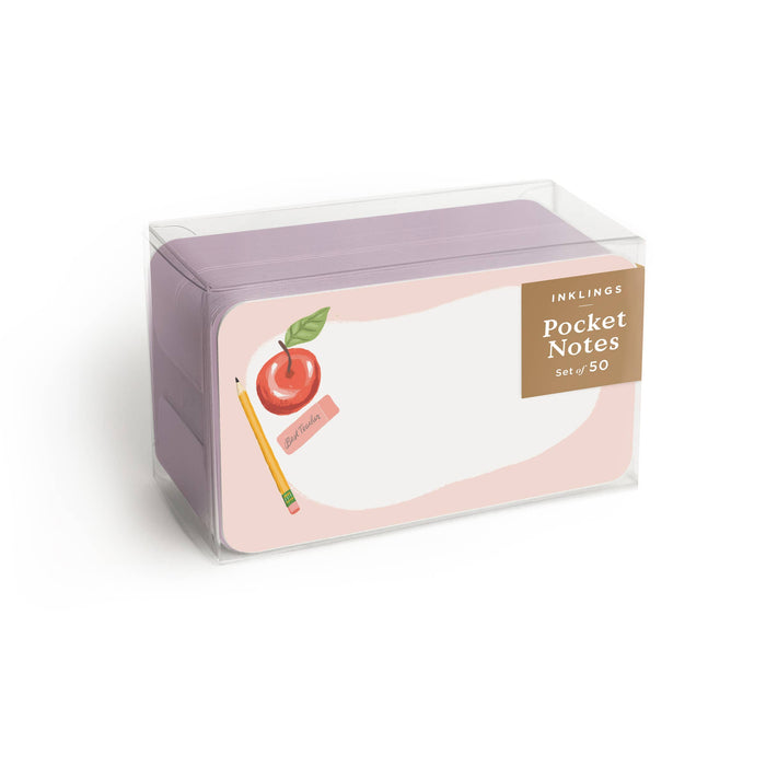 Teacher Apple Pocket Notes