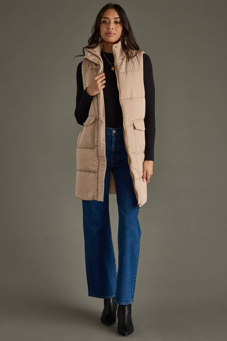Tan Long Vest