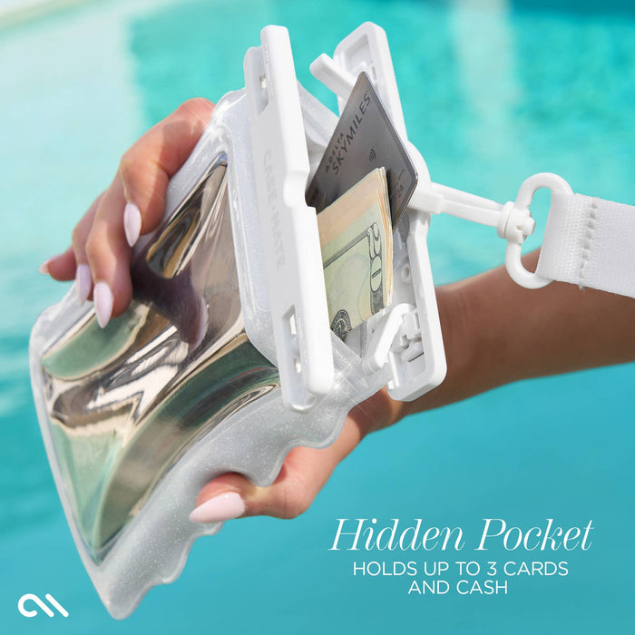 Wavy Floating Phone Pouch | Mist Twinkle