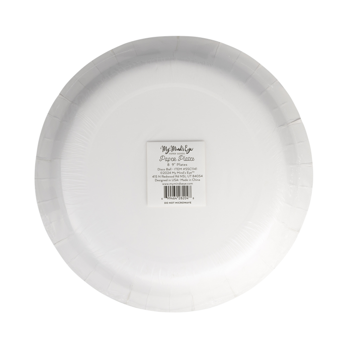 Silver Disco Plate