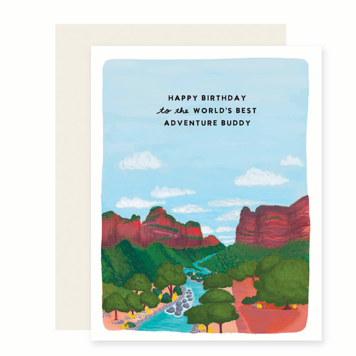 Adventure Buddy Birthday Card