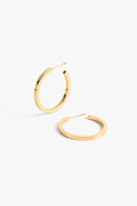 Gold Jay 1" Hoops