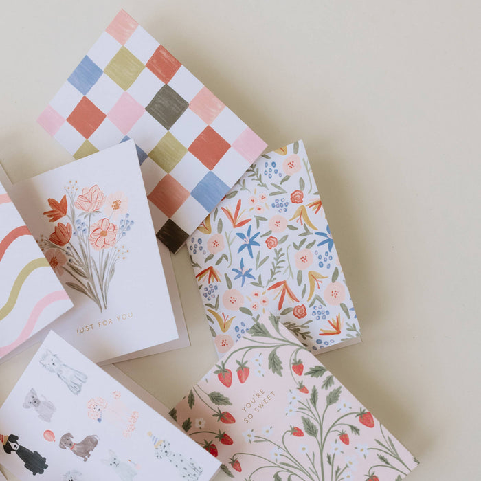 Spicy Floral Mini Card