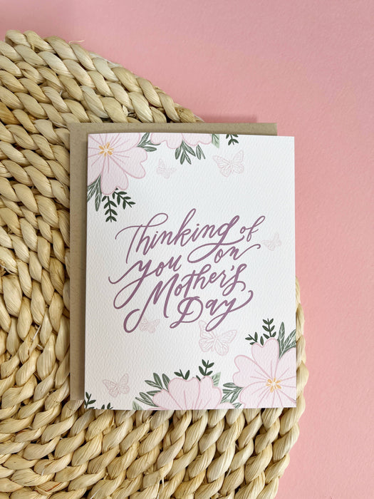 Thinking of You on Mother's Day Card