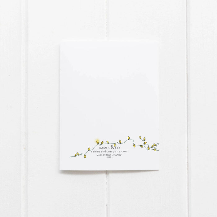 Lit Retriever Greeting Card