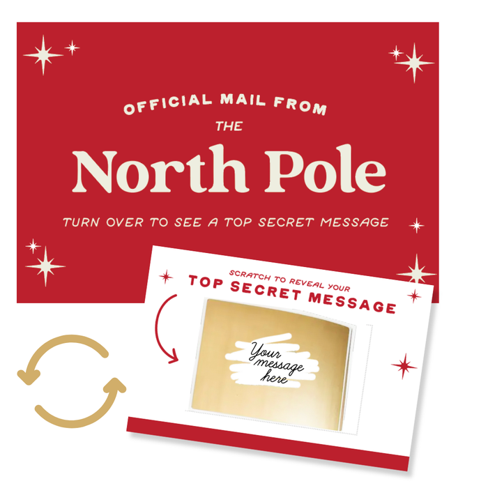 North Pole Mail | Scratch and Reveal Cards 24pk