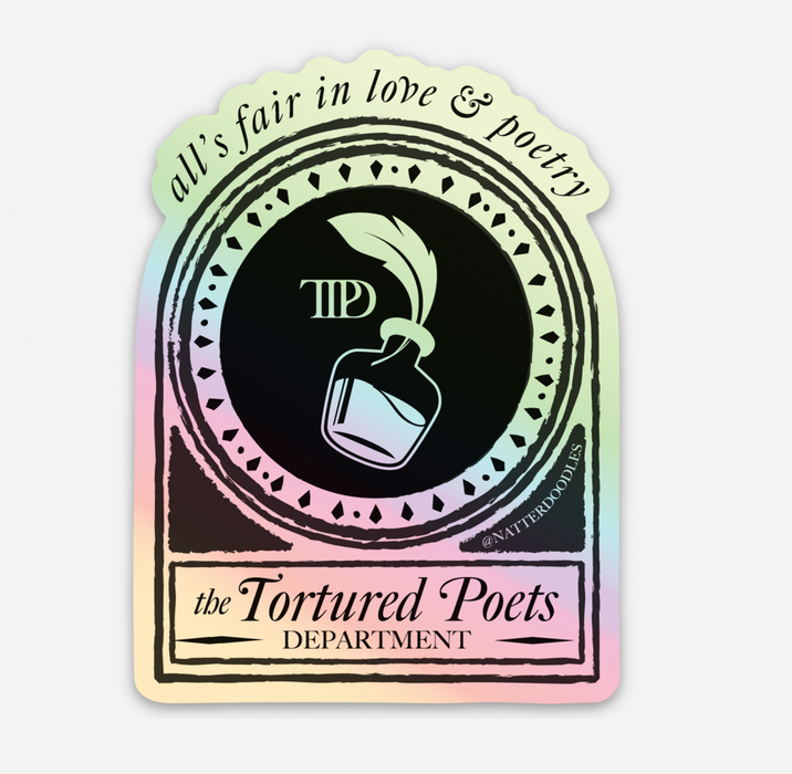 Tortured Poets Department Sticker