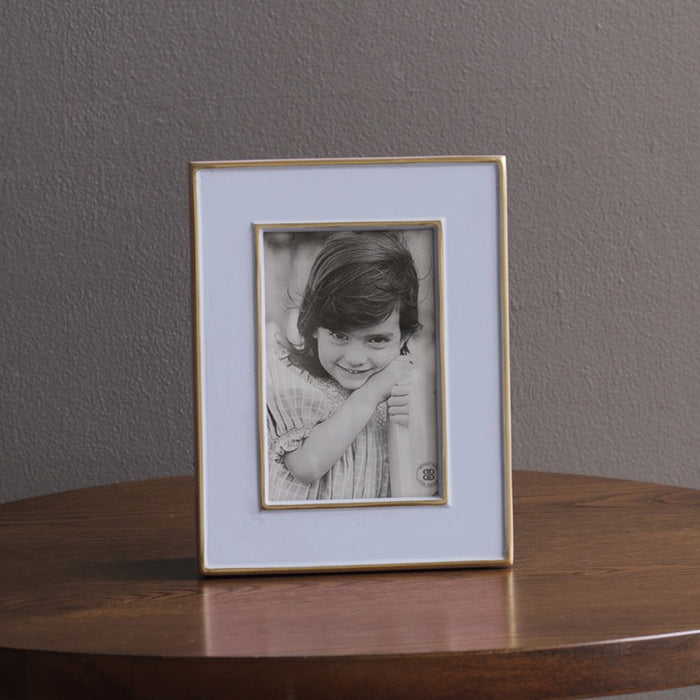 FRAME Encanto Jason 4 x 6 (Periwinkle)