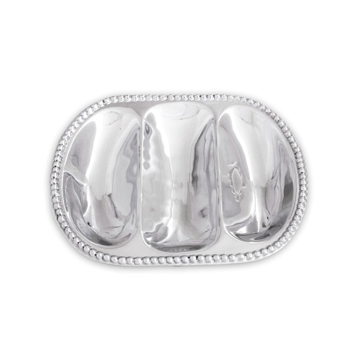 PEARL Large Triple Serving Platter
