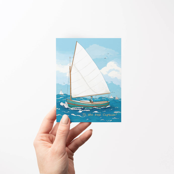 To The Best Captain Card