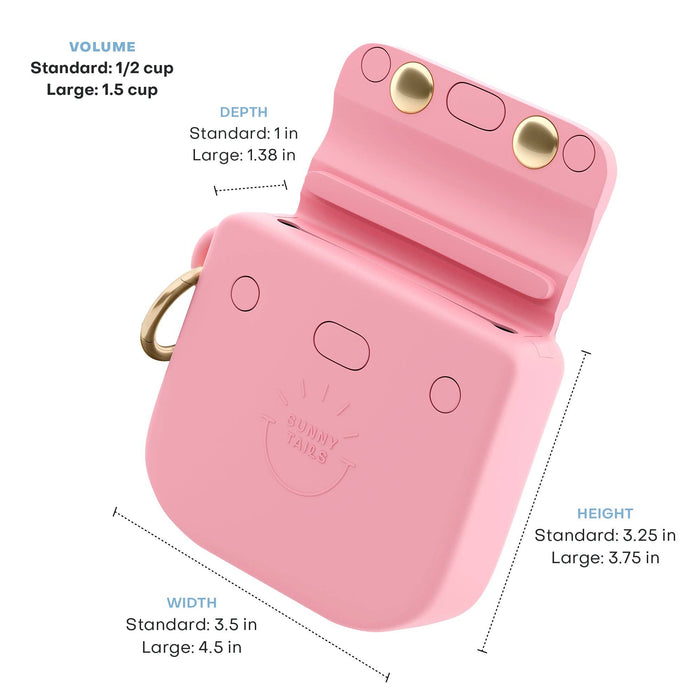 Lg Perfect Pink Dog Treat Pouch
