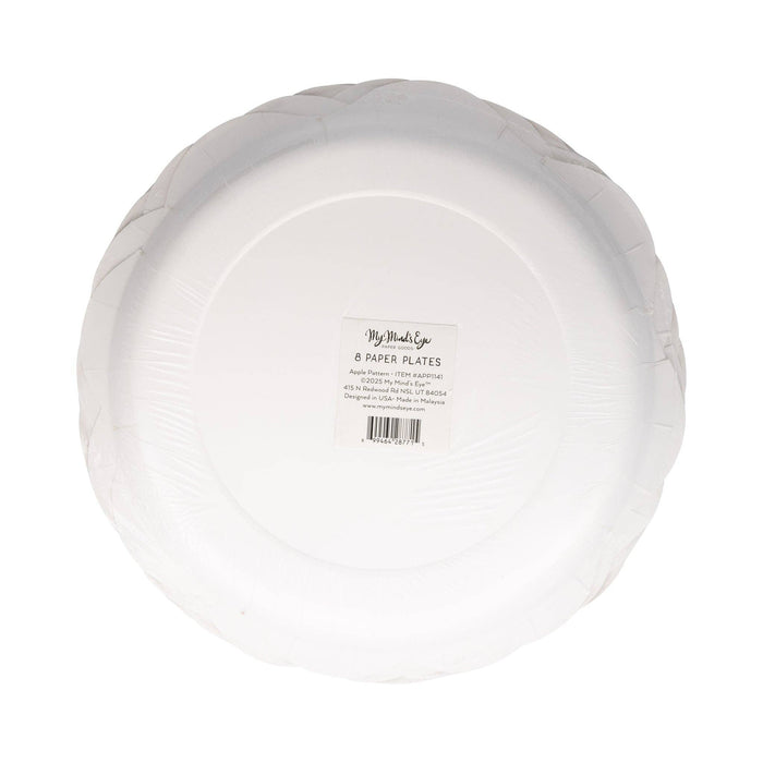 Apple Pattern Paper Plate