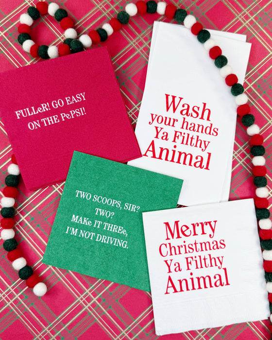Wash Hands Filthy Animal Guest Towels