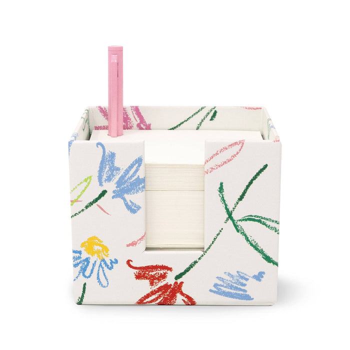 Joyful Garden Notecube w/Pen