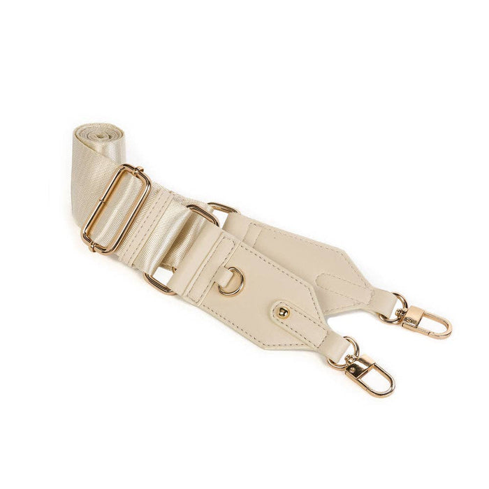 Ivory Gloss HydroBag HANDLE w/Vegan Leather Trimmed Strap
