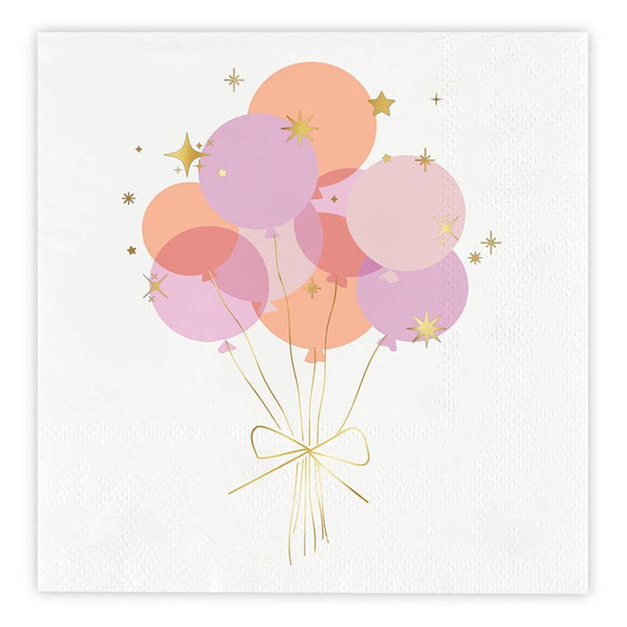 Balloons Bev Napkin