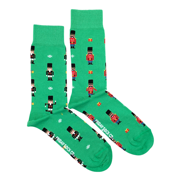 Ugly Christmas Men's Mismatched Socks