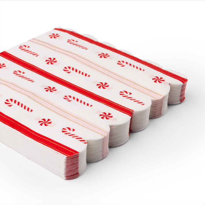 Christmas Peppermint Candy Napkins