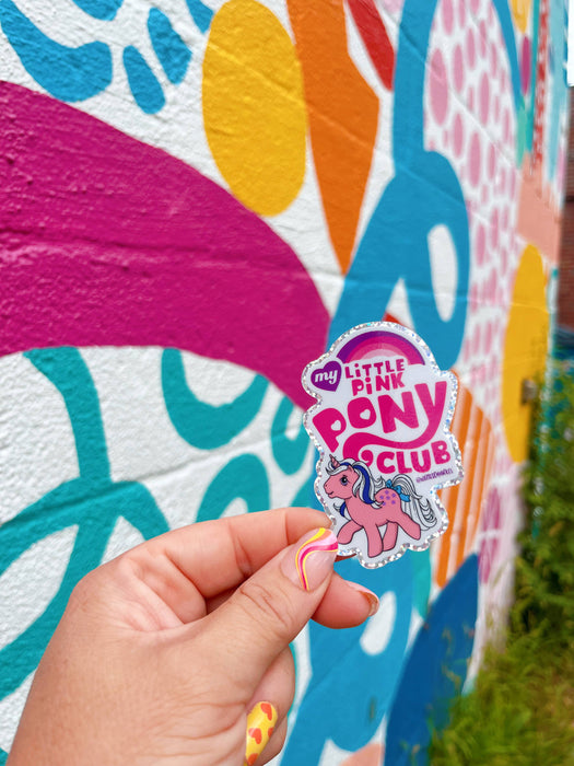 My Little Pink Pony Club Sticker