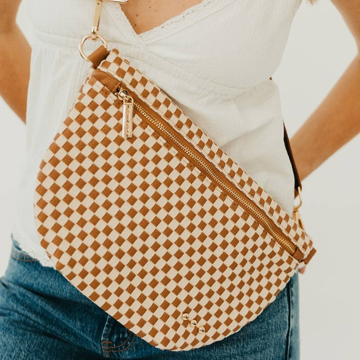 Westlyn Woven Bum Bag | Black