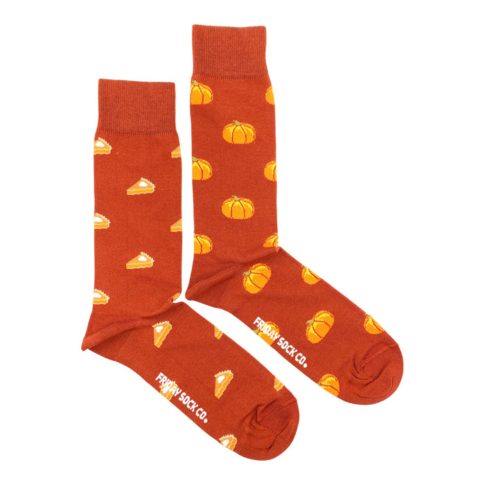 Pumpkin & Pumpkin Pie Men's Socks