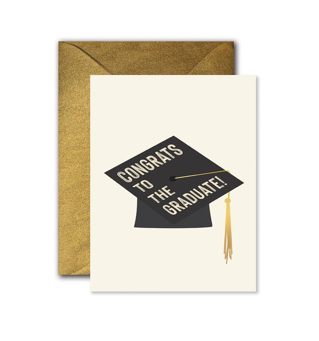 Graduate Hat Card