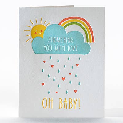 Showering Of Love Card